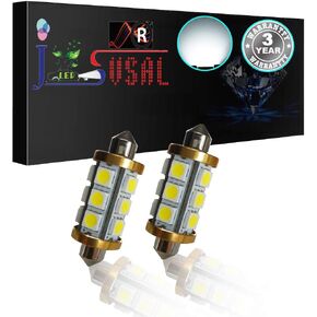 JSASAL 1.73 inch 43/44mm Marine LED Festoon Bulb for Navigation Light, Boat Light Bulbs for Boat Anchor Light, Mast Masthead Light, Super Bright DC 9-24V,2-Pack(Warm White) in Saudi Arabia