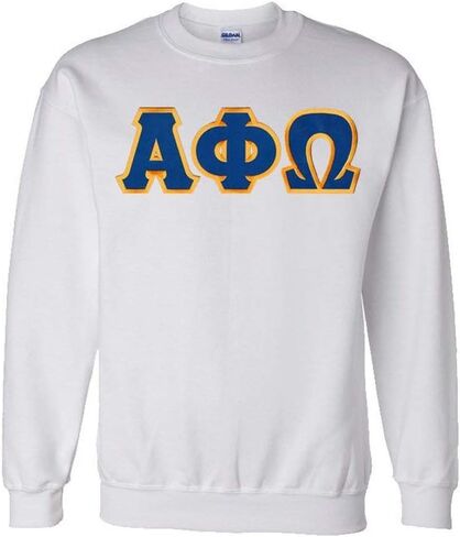 Alpha Phi Omega Lettered Crewneck in Saudi Arabia