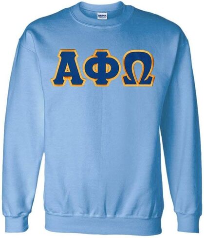 Alpha Phi Omega Lettered Crewneck in Saudi Arabia