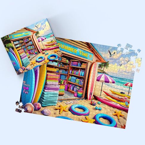 Puzzles for Adults 1000 Pieces, Bird Puzzle 1000 Pieces - Whispers of Spring, Unique Difficult Landscape Puzzle, Colorful Bird Jigsaw Puzzle in Saudi Arabia