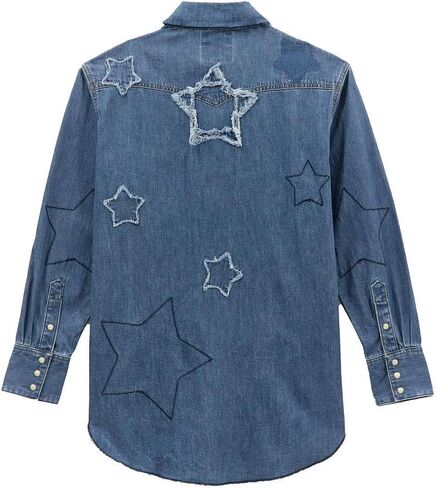 Wrangler X Lainey Wilson Denim Stardust Shirt in Saudi Arabia