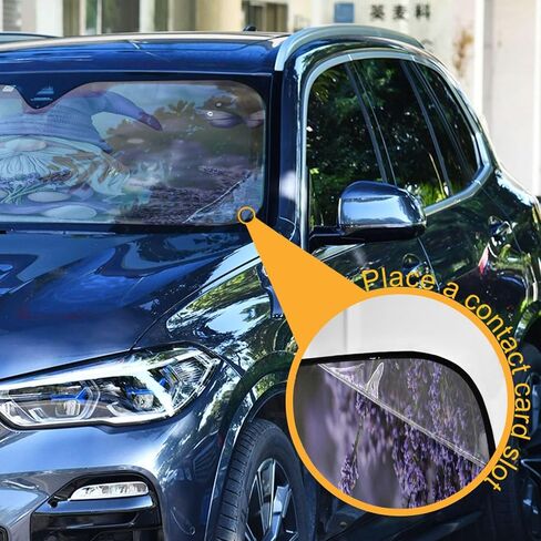 الزجاج الأمامي شمس الظل جنوم اللافندر الفراشة الفراشات الأمامية كتلة الأشعة فوق البنفسجية أشعة فوق البنفسجية قابلة للاسترخاء قابلة للسحب لشاحنات سيارات السيارات in Saudi Arabia