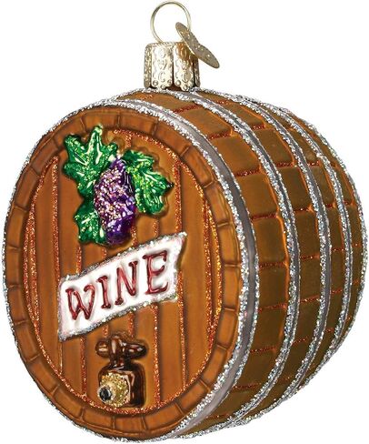 Old World Christmas Napa Valley Glass Blown Ornament for Christmas Tree in Saudi Arabia
