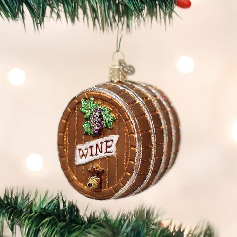 Old World Christmas Napa Valley Glass Blown Ornament for Christmas Tree in Saudi Arabia