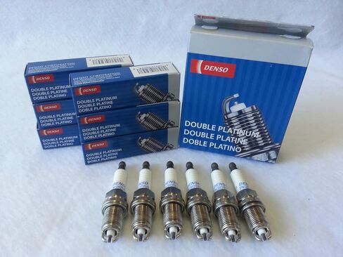Lexus GS300 SC300 Spark Plug Set of 6 Denso NEW 90919 01196 / PK16TR11 / 3289 in Saudi Arabia