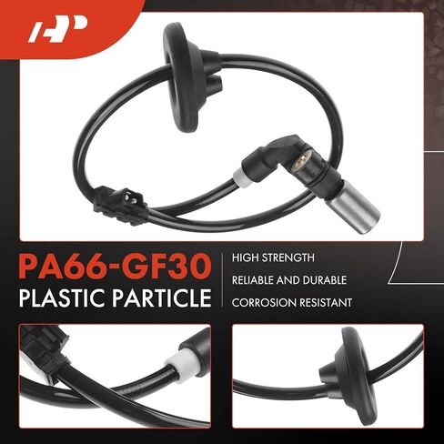A-premium ABS Wheel Speed Sensor متوافق مع طرز Mercedes-Benz-C220 1997 ، C230 1997-1999 ، C280 1998-1999 ، C36 AMG 1997 ، C43 AMG 1998-1999-DRIVER الخلفي أو جانب الركاب ، استبدل# 2025402617 in Saudi Arabia