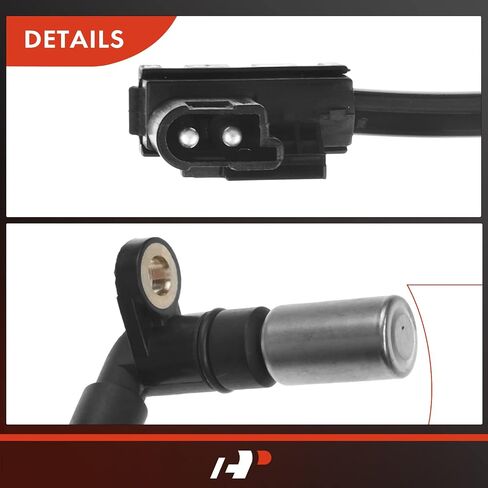 A-premium ABS Wheel Speed Sensor متوافق مع طرز Mercedes-Benz-C220 1997 ، C230 1997-1999 ، C280 1998-1999 ، C36 AMG 1997 ، C43 AMG 1998-1999-DRIVER الخلفي أو جانب الركاب ، استبدل# 2025402617 in Saudi Arabia