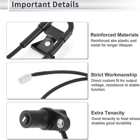 Rear Right ABS Wheel Speed Sensor for Toyota Highlander 2004-2007 ABS Sensor Anti-lock Braking System Sensor No.8954548030 1 Pcs in Saudi Arabia