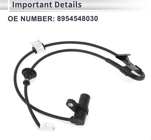 Rear Right ABS Wheel Speed Sensor for Toyota Highlander 2004-2007 ABS Sensor Anti-lock Braking System Sensor No.8954548030 1 Pcs in Saudi Arabia