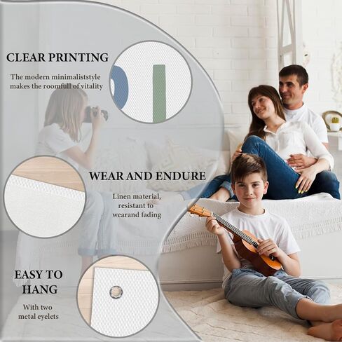 Play & Stay Linen Banner for Playroom Nursery, Neutral Wall Hanging for Baby Toddler Room Decor, Rustic Kids Room Art for Boys and Girls, 28x20in - C02 in Saudi Arabia