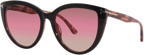 Sunglasses Tom Ford FT 0915 Isabella- 02 05F Shiny Black & Pink Havana/Gradien in Saudi Arabia