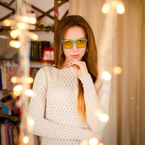 FEISEDY Night Vision Driving Glasses Anti-Glare Fit Over Glasses for Men Women - Polarized Nighttime B0250 in Saudi Arabia