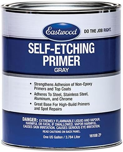 Eastwood Self Etch Primer Gray Steel Aluminum Chrome 120 SQ Gallon 96 oz in Saudi Arabia