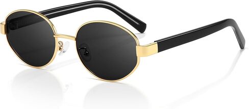 SUNGAIT Retro Oval Sunglasses for Women Polarized Sun Glasses Trendy Classic UV400 in Saudi Arabia