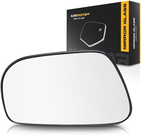 For Chrysler Pacifica 2004 2005 Mirror Glass Driver Side | Heated | w/Backing Plate | Flat Glass Type | Replacement For 5161783AA in Saudi Arabia