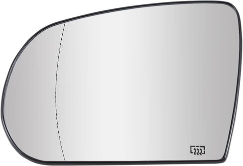 استبدال مرآة جانب السائق لعام 2014-2019 Jeep Cherokee ، 2017-2021 Jeep Compass Mirrors Glass-Glass محدب ، مرآة عرض خلفية جانبية مع الطاقة مدفوعة in Saudi Arabia