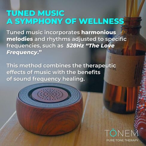 Pure Tone Therapy Sound Healing & Meditation Tool, Solfeggio Frequencies and 432Hz Miracle Tone, Continuous Play and 3-Minute Timer in Saudi Arabia