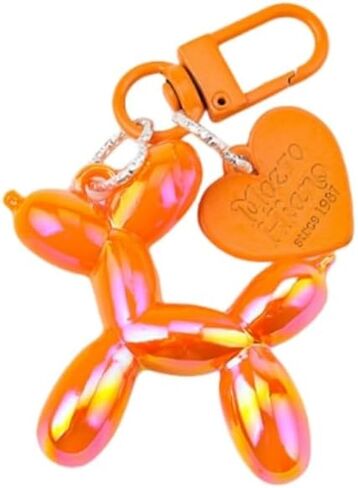 Jelly balloon Dog Keychain for Women Cute Keychain Charm Accessory Car Keychain in Kuwait