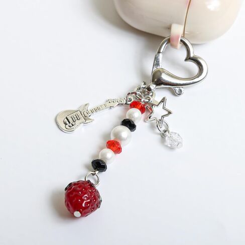 Cute Keychain, Y2K Kawaii KeyChains Accessories Decor for Girls Women Bag Purse Charms Gift in Saudi Arabia
