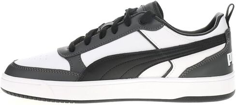 Puma Mens Dribble Lace Up Sneakers أحذية غير رسمية - رمادي - حجم 8 م in Saudi Arabia