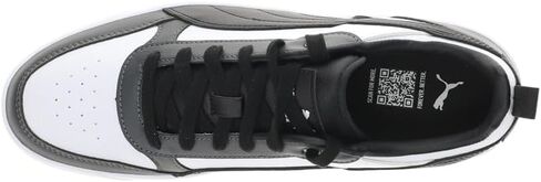 Puma Mens Dribble Lace Up Sneakers أحذية غير رسمية - رمادي - حجم 8 م in Saudi Arabia