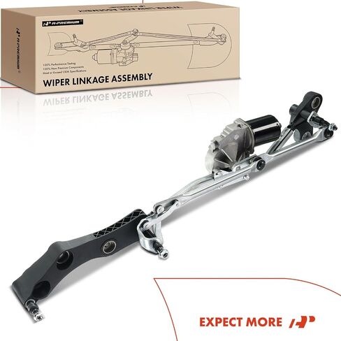 A-Premium Front Windshield Wiper Motor and Linkage Assembly Compatible with BMW Vehicles - E60 528i xDrive/525i/525xi/528i/528xi/530i/530xi/535i/535i GT/535i xDrive/535xi/545i/550i, E63 M5/650i/645Ci in Saudi Arabia