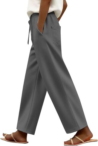 Womens Joggers with Pockets Plus Size Loose Fall Sweat Pants for Women 2025 in Saudi Arabia