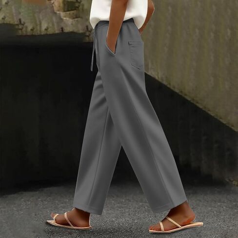 Womens Joggers with Pockets Plus Size Loose Fall Sweat Pants for Women 2025 in Saudi Arabia