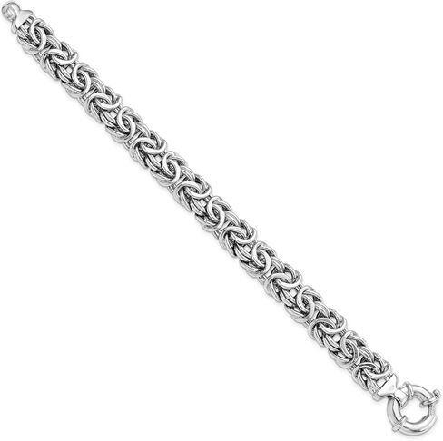 IceCarats 925 Sterling Silver Link Chain Bracelet in Saudi Arabia