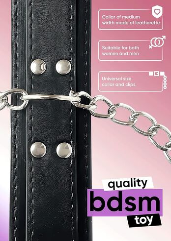 Sexy Body Jewelry Non Piercing for Women, Body Chain with Neck Choker, Women Sensory Toys, Black in Saudi Arabia