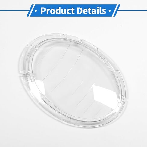 1 Pc Headlight Lens Cover for BMW Mini Cooper 2001-2006 Durable PC Clear Front Left Headlight Headlamp Lense Clear Lens Cover in Saudi Arabia
