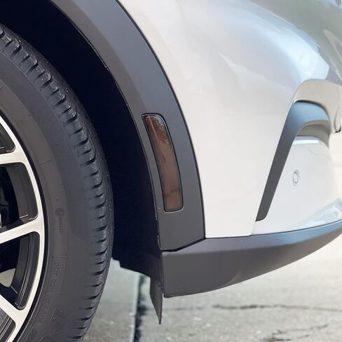 Slickmod Precut Vinyl Smoke Lint لعام 2021-2022 Ford Mustang Mach-E Sidemarkers & Reflectors (2 in Saudi Arabia