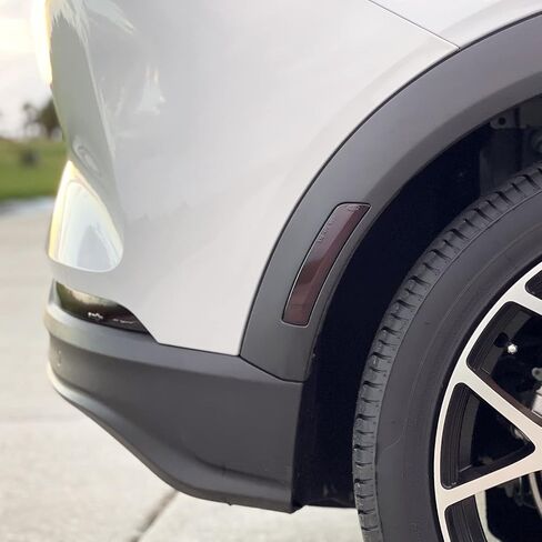 Slickmod Precut Vinyl Smoke Lint لعام 2021-2022 Ford Mustang Mach-E Sidemarkers & Reflectors (2 in Saudi Arabia