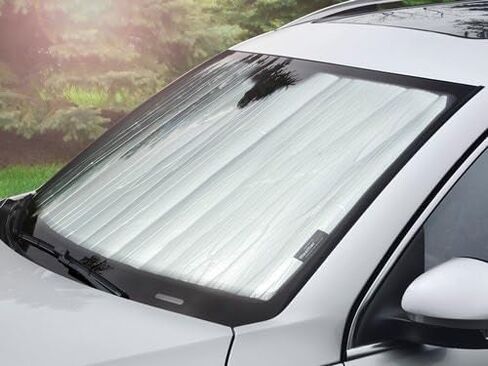 WeatherTech Sunshade Window Shade for Toyota Tundra Hybrid, Sequoia, Tundra - Front Windshield (TS1404) in Saudi Arabia