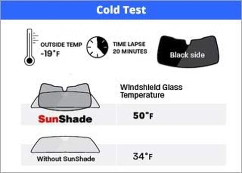 WeatherTech Sunshade Window Shade for Toyota Tundra Hybrid, Sequoia, Tundra - Front Windshield (TS1404) in Saudi Arabia