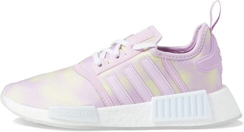 adidas Originals Girl's NMD_R1 J (Big Kid) Bliss Lilac/White/Bliss Lilac 5 Big Kid M in Saudi Arabia