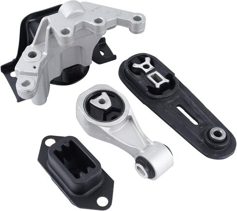 4PCS Engine Motor & Transmission Mount Kit FIT 2013-2019 Nissan Sentra 1.8L AUTO CVT, Replace A7380, A7382, A7376, A4360, 9818, 9699, 9717, 9712 in Saudi Arabia