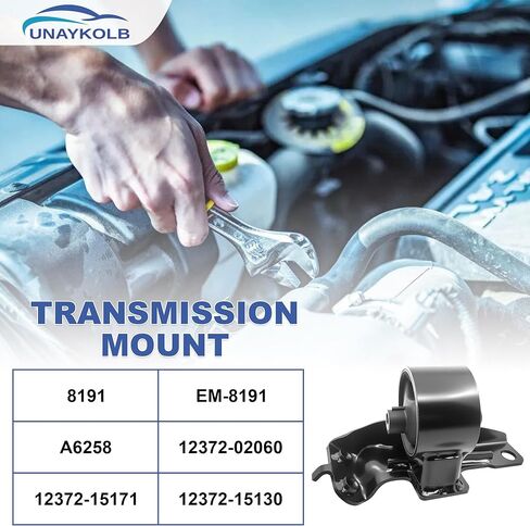 Engine Motor Mounts & Trans Mounts 4PCS Compatible With Toyota Corolla 1993 1994 1995 1996 1997 For 1993-1997 Geo Prizm Replace# A6261 A6260 A6242 A6258 in Kuwait