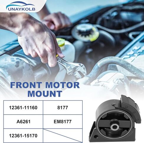Engine Motor Mounts & Trans Mounts 4PCS Compatible With Toyota Corolla 1993 1994 1995 1996 1997 For 1993-1997 Geo Prizm Replace# A6261 A6260 A6242 A6258 in Kuwait
