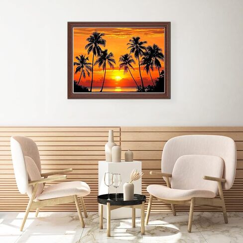 Lxmsja Cow Flower Diamond Art Kits for Adults, Landscape DIY Full Drill Diamond Painting Kits for Beginners, 5D Gem Art Crafts for Adults, Home Wall Decor 12x12 inch in Saudi Arabia