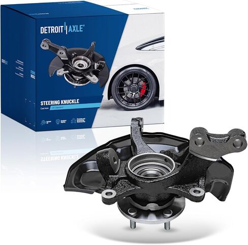 Detroit Axle - Front Left Steering Knuckle for 2005-2011 Toyota Avalon 2006 2007 2008 2009 2010 Steering Knuckle & Wheel Bearing Hub Driver Side Replacement in Saudi Arabia