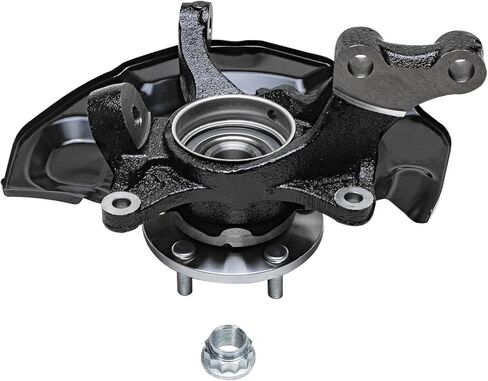 Detroit Axle - Front Left Steering Knuckle for 2005-2011 Toyota Avalon 2006 2007 2008 2009 2010 Steering Knuckle & Wheel Bearing Hub Driver Side Replacement in Saudi Arabia