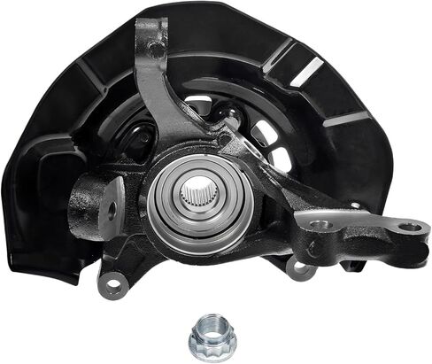 Detroit Axle - Front Left Steering Knuckle for 2005-2011 Toyota Avalon 2006 2007 2008 2009 2010 Steering Knuckle & Wheel Bearing Hub Driver Side Replacement in Saudi Arabia