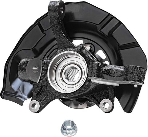 Detroit Axle - Front Left Steering Knuckle for 2005-2011 Toyota Avalon 2006 2007 2008 2009 2010 Steering Knuckle & Wheel Bearing Hub Driver Side Replacement in Saudi Arabia