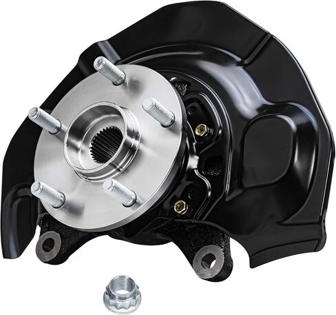 Detroit Axle - Front Left Steering Knuckle for 2005-2011 Toyota Avalon 2006 2007 2008 2009 2010 Steering Knuckle & Wheel Bearing Hub Driver Side Replacement in Saudi Arabia