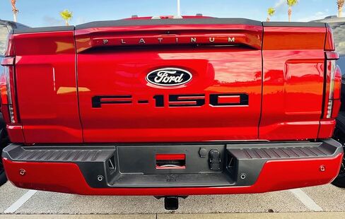 Eurosport Daytona- Compatible with 2021-Current, Ford F150 Pro Access Tailgate Letters (Gray) in Saudi Arabia