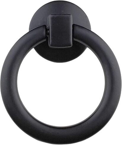 Drawer Kitchen Cabinet Knobs retro, Antique Pull Ring Drawer Pulls Cabinet Handles Closet Handles Beautiful Configuration on The Dresser Antique Bronze and Black Two Colors (2pcs)(Antique Bronze) in Saudi Arabia