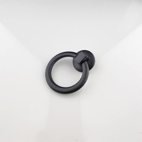 Drawer Kitchen Cabinet Knobs retro, Antique Pull Ring Drawer Pulls Cabinet Handles Closet Handles Beautiful Configuration on The Dresser Antique Bronze and Black Two Colors (2pcs)(Antique Bronze) in Saudi Arabia
