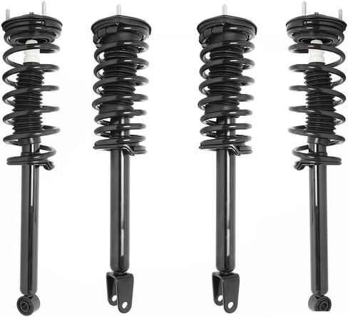 COMPLETESTRUTS - Front & Rear Complete Strut Assemblies with Coil Springs Replacement for 2007-2017 Lexus LS460 RWD - Set of 4 in Saudi Arabia