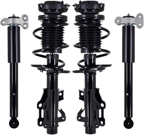 PM Auto Set Front Quick Complete Strut-Coil Spring-Rear Shock Kit For 2016-2022 Chevrolet Camaro Convertible LS, LT Convertible in Saudi Arabia